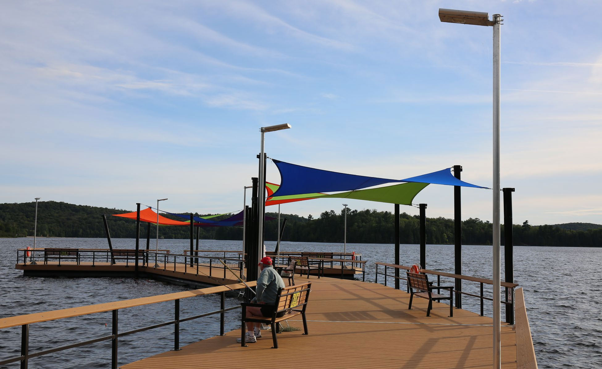 City of Elliot Lake Floating Boardwalk Kropf Industrial l Conolift